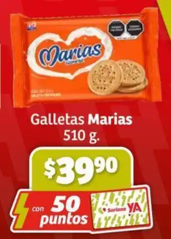 Soriana Súper Galletas Marias 510 g. oferta