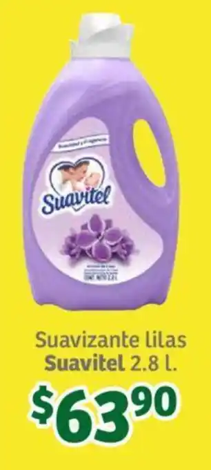 Soriana Súper Suavizante lilas Suavitel 2.8 L. oferta