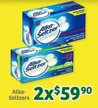 Alka- Seltzer x 2