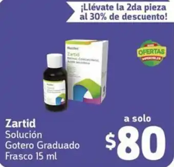 Farmacon Zartid Solución Gotero Graduado Frasco 15ml oferta