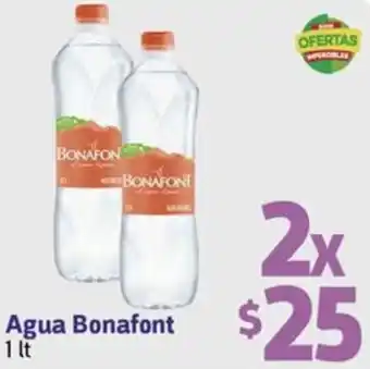 Farmacon Agua Bonafont 2x1lt oferta