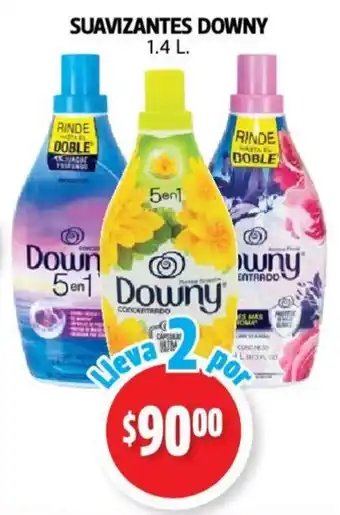 Farmacias Guadalajara SUAVIZANTES DOWNY 1.4L oferta