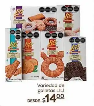 Lili - variedad de galletas