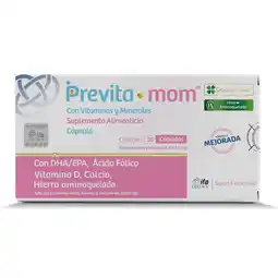 Farmacias YZA Previta-Mom 30 Caps oferta