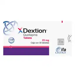 Farmacias YZA DEXTION 25MG 30 TABS oferta