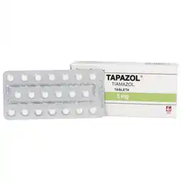 Farmacias YZA Tapazol 5Mg 20 Tabs oferta
