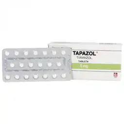 Farmacias YZA Tapazol 5Mg 20 Tabs oferta