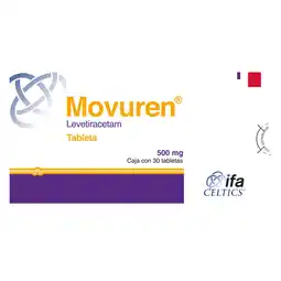 Farmacias YZA Movuren 500Mg 30 Tabs oferta
