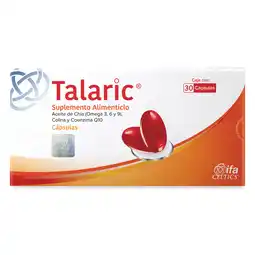 Farmacias YZA Talaric 30 Caps oferta