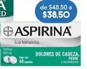 Farmacia San Pablo Aspirina - 500mg 40 tabletas oferta