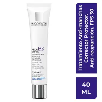 Farmacia San Pablo La Roche Posay Mela B3 Tratamiento Anti-manchas Corrector Protector FPS 30 oferta