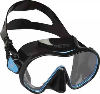 Mercado Libre Combo Cressi F- Dual & Supernova Dry Snorkeling Y Buceo Color Negro/azul oferta