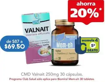 CMD Valnait 250mg 30 cápsulas