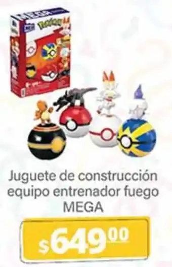 La Comer MEGA Juguete de construcción equipo entrenador fuego oferta