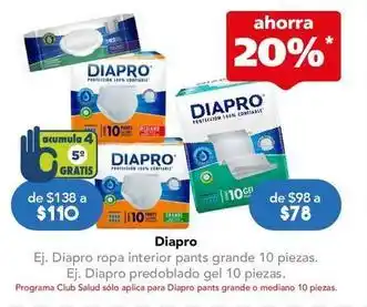 Farmacia San Pablo Diapro - predoblado gel 10 piezas oferta