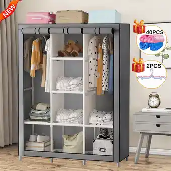 Mercado Libre Organizador De Ropa Guardarropa Ropero Armario Closet oferta