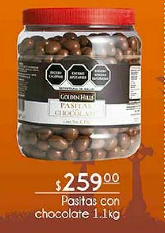 Fresko Pasitas con chocolate oferta