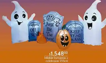 Fresko Inflable fantasmas y calabaza 255cm oferta