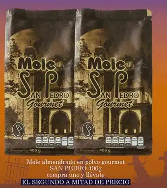 Fresko Mole almendrado en polvo gourmet san pedro 400g oferta