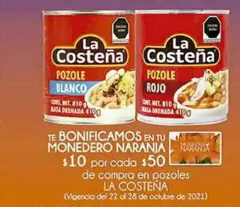 Pozoles la costeña