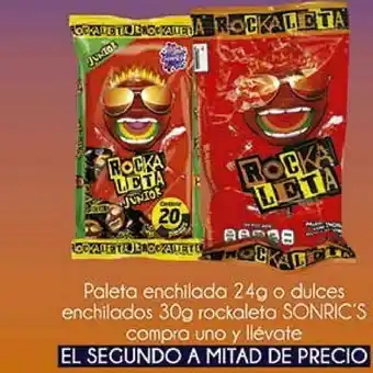 Fresko Paleta enchilada o dulces enchilados sonric`s oferta