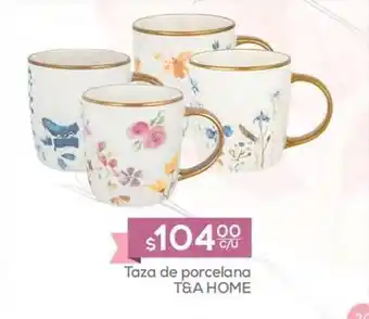 Fresko T&a home - taza de porcelana oferta