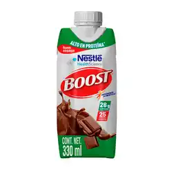 Farmacias YZA BOOST ALTO EN PROTEINA CHOCOLATE 330ML oferta