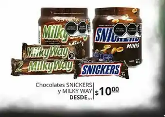 La Comer Chocolate milky way oferta