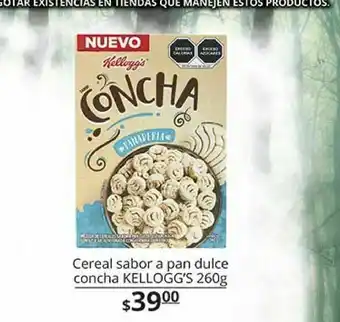La Comer Cereales kellogg's concha oferta