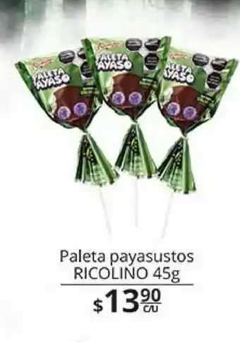 Paletas ricolino payasustos