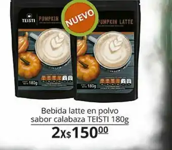 La Comer Bebida latte en polvo sabor calabaza oferta