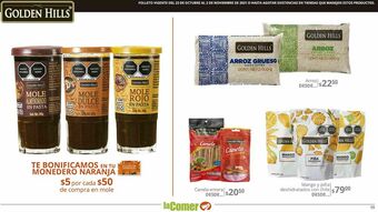 La Comer Arroz oferta