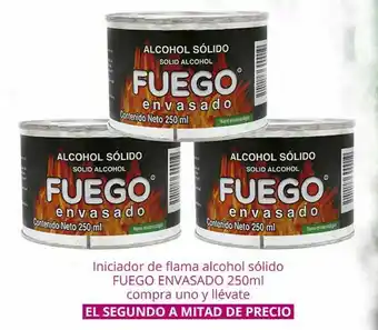 Fuego envasado