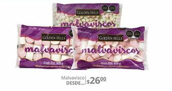 La Comer Malvaviscos golden hills oferta