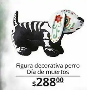 Figuras decorativas perro dia de muertos
