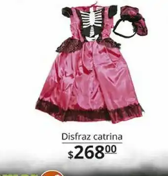 La Comer Disfraces catrina oferta