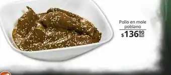 Mole con pollo