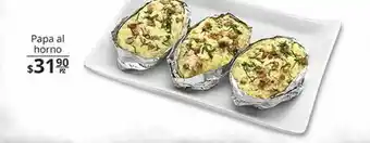 La Comer Papa al horno oferta
