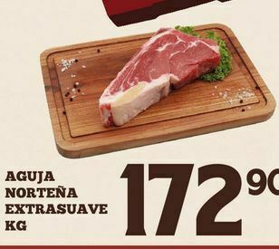 Alsuper Aguja de res norteña extrasuave kg oferta