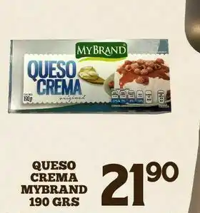 Alsuper Queso cremoso mybrand oferta