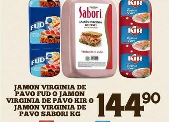Alsuper Jamón virginia sabori oferta