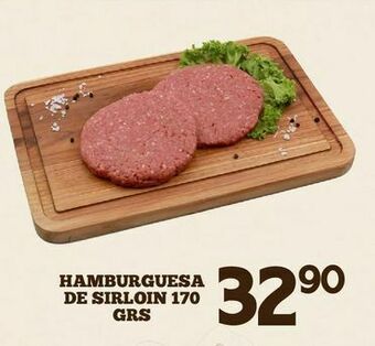 Alsuper Hamburguesas de sirloin oferta