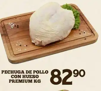 Alsuper Pechuga de pollo con hueso oferta