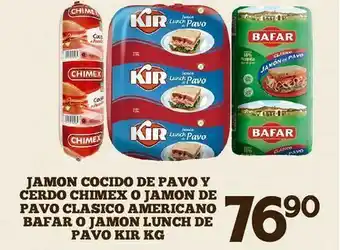 Alsuper Jamón cocido kir oferta