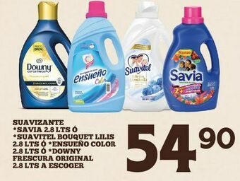 Alsuper Suavizante de telas downy oferta