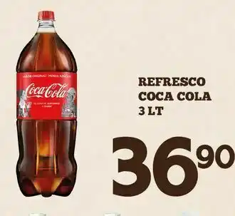 Alsuper refresco coca cola 3 litros oferta