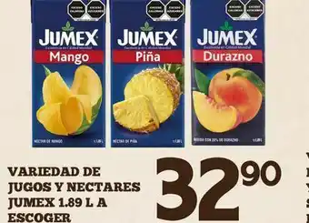 Alsuper Jugos y nectares jumex 1.89 litros oferta