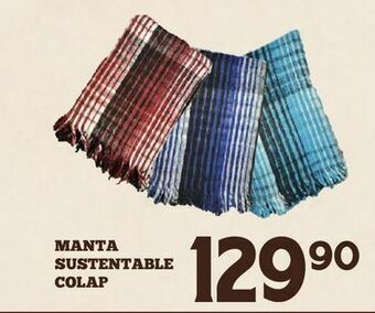 Alsuper Manta sustentable colap oferta