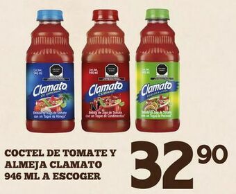 Alsuper Cóctel de tomate y almeja clamato oferta