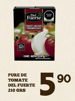 Alsuper Puré de tomate del fuerte oferta